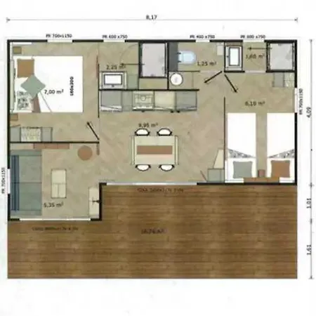 3 Etoiles - Parc Aquatique - Eecfeb Chalet Saint-Maime